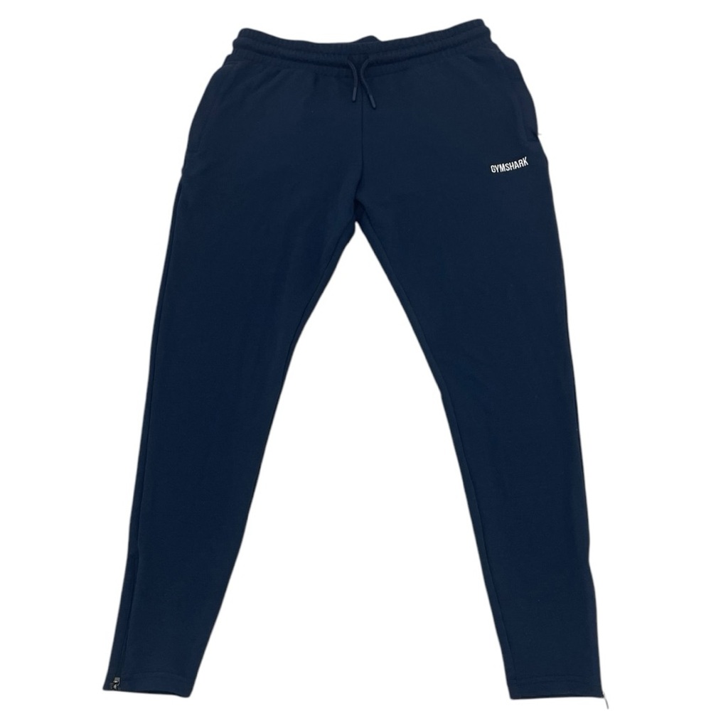 Navy Blue Gymshark Joggers (M)
